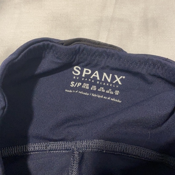 Navy Spanx Leggings - Picture 3 of 4